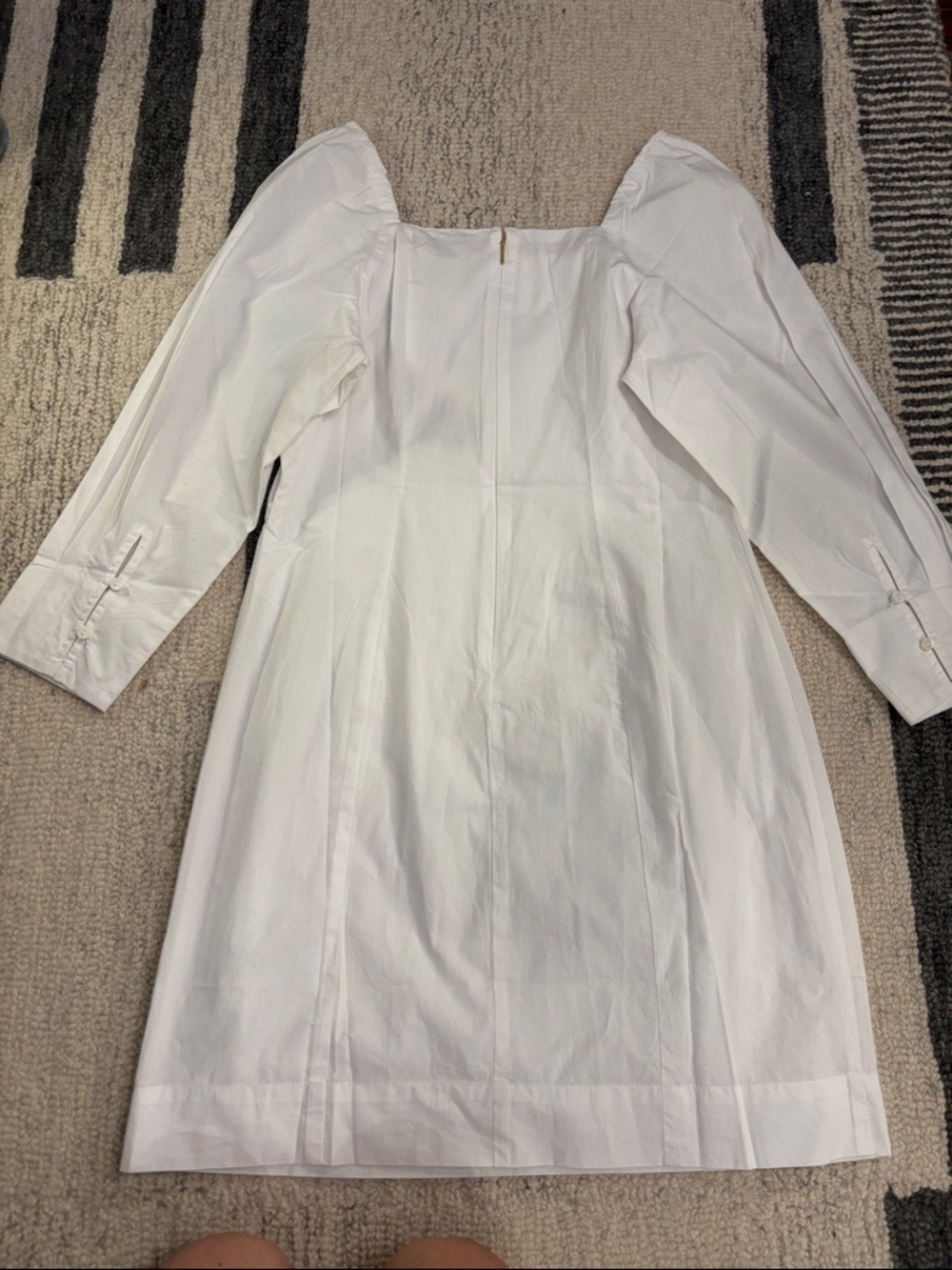 Cleobella White Pink Floral Midi Dress Small - Picture 12 of 16